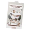 Adventskalender-Set Rubbel, grün/braun