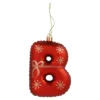 Anhänger Buchstabe, B/rot, 10 cm