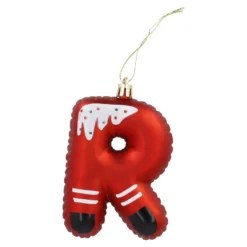 Anhänger Buchstabe, R/rot, 10 cm