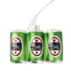 Anhänger Fancy, bunt, Bier, grün, 9 cm