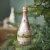 Anhänger Fancy, bunt, Champagner/edel, 14 cm