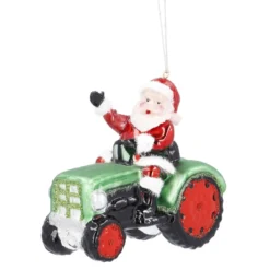 Anhänger Fancy, Deluxe, Santa/Traktor