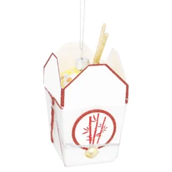 Anhänger Fancy, Edel, Asia Box/weiß, 12 cm