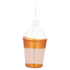 Anhänger Fancy, Edel, Becher/Pumpkin Spice, 9 cm