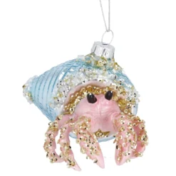 Anhänger Fancy, Edel, Krebs in Muschel, 10.5 x 8 cm