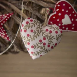 Anhänger Herz mit Beeren-Motiv