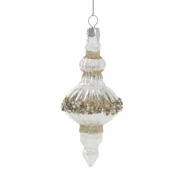 Anhänger Ornament/Glitter, irisierend, 15 cm