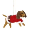 Anhänger Weihnachtstier, Mantel, 14 cm