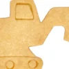Ausstechform Bagger, 8 cm