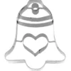 Ausstechform Glocke/Herz, 6 cm