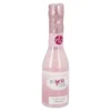 Badesalz in Sektflasche, Glitter/rosa, 130 g