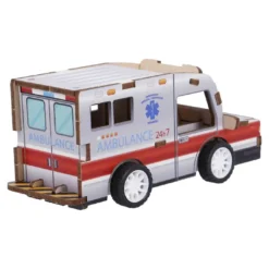 Bausatz 3D, Auto-Modell, Krankenwagen