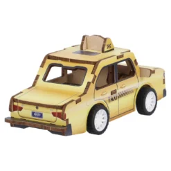 Bausatz 3D, Auto-Modell, Taxi