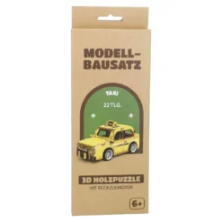 Bausatz 3D, Auto-Modell, Taxi