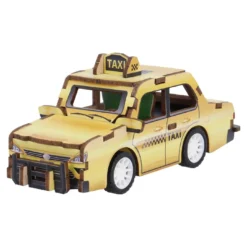 Bausatz 3D, Auto-Modell, Taxi