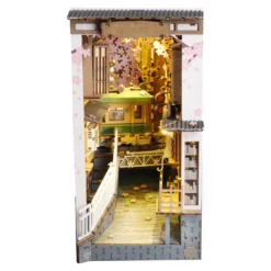 Bausatz 3D, Book Nook, Sakura Densya
