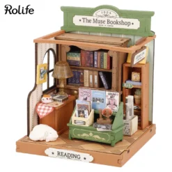 Bausatz 3D, Haus, The Muse Bookshop
