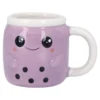 Becher Bubble Tea, lila, 370 ml