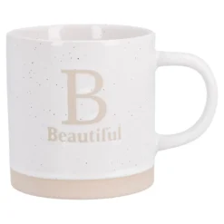 Becher Buchstabe/Feeling, Beautiful, 380 ml