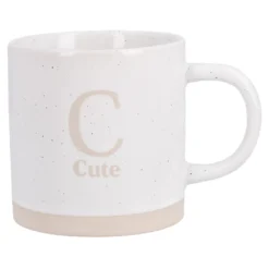 Becher Buchstabe/Feeling, Cute, 380 ml