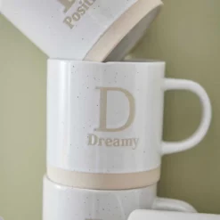 Becher Buchstabe/Feeling, Dreamy, 380 ml