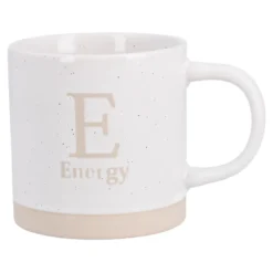 Becher Buchstabe/Feeling, Energy, 380 ml