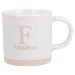 Becher Buchstabe/Feeling, Fabulous, 380 ml
