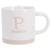 Becher Buchstabe/Feeling, Positive, 380 ml