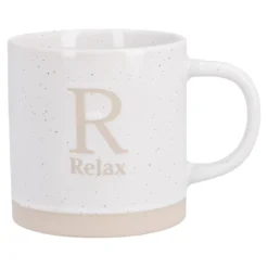Becher Buchstabe/Feeling, Relax, 380 ml