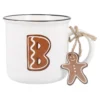Becher Buchstabe/Lebkuchen, B, 380 ml