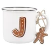Becher Buchstabe/Lebkuchen, J, 380 ml