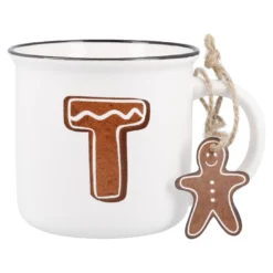 Becher Buchstabe/Lebkuchen, T, 380 ml