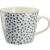 Becher China, blau, Dots, 300 ml