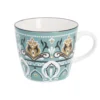 Becher China, grün/braun, 300 ml