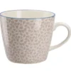 Becher China, rosa, Tulpen, 300 ml