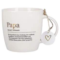 Becher Definition/gold, Papa, 450 ml