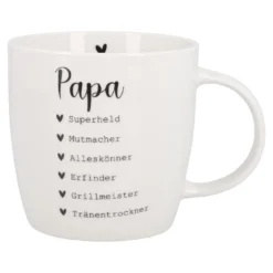 Becher Papa/Herz, 500 ml