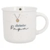 Becher Punkte mit Spruch, Papa, 350 ml