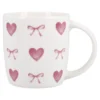 Becher Schleife, Herz, 325 ml