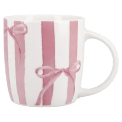 Becher Schleife, Streifen, 325 ml