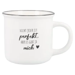 Becher Spruch, Perfekt, 300 ml
