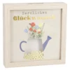 Bilderrahmen Geldgeschenk, Blumen/natur, 12 x 12 cm