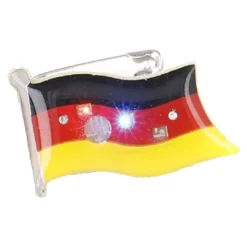 Blinklicht-Anstecker Deutschland, Flagge