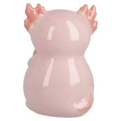 Deko-Figur Axolotl, mit Schleife, 15 cm
