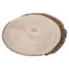 Deko-Holzscheibe, oval, 43 x 27 cm