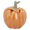 Deko-Kürbis Edel, orange, 14 cm