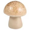 Deko-Pilz Sprenkel, rund, 10 x 13.5 cm