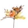 Deko-Stecker Ernte, Kürbis, orange/braun