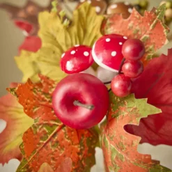Deko-Stecker Ernte, Pilz/Apfel
