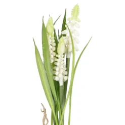 Deko-Stecker Frühblüher, Traubenhyazinthe/weiß, 22 cm